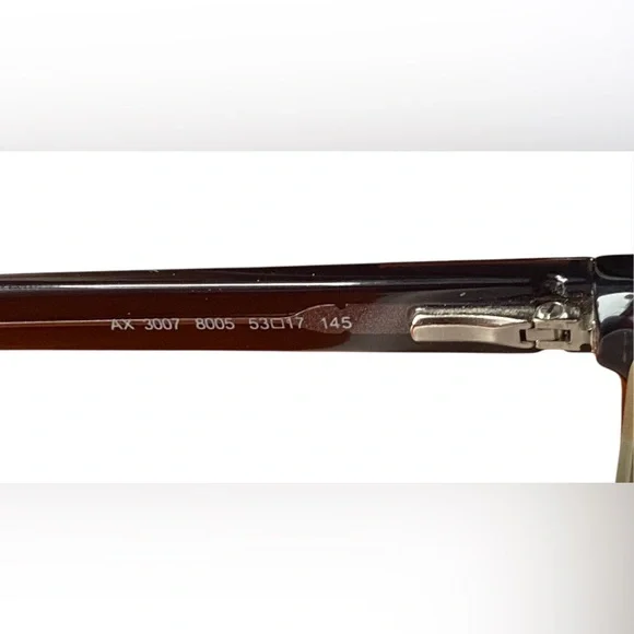 Armani Exchange Men's Ax3007 Rectangular Prescription Eyewear Frames